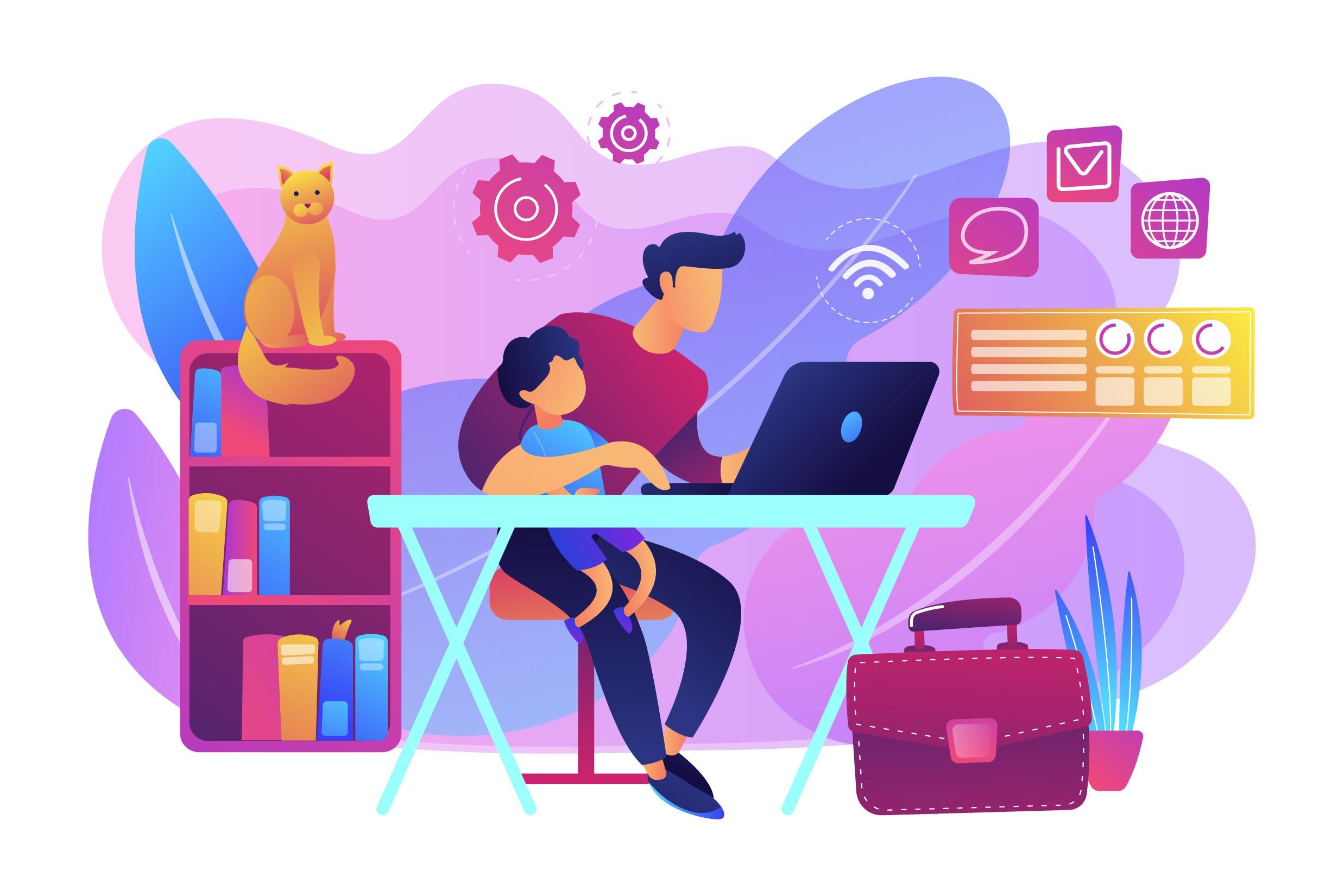 Remote Working Tips For Parents Working From Home During Covid-19