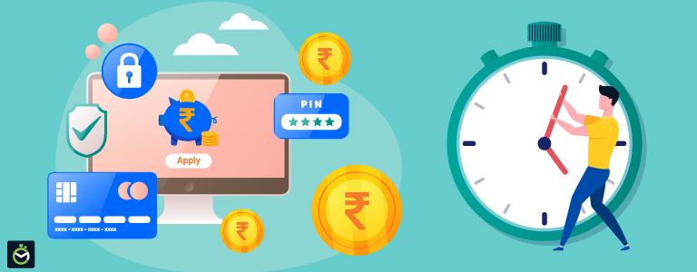 How much Instant loan can I get based on my salary?