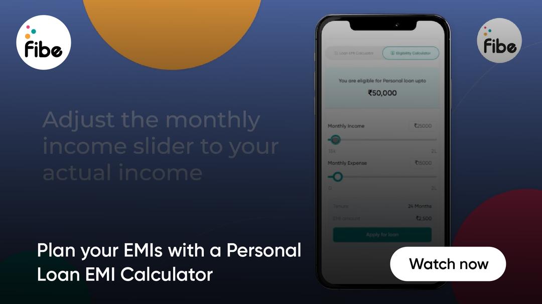 Fibe personal loan and instant cash loan app
