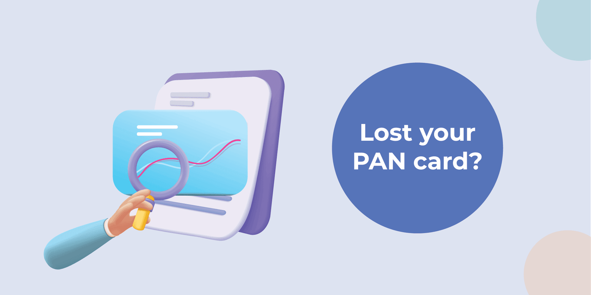 PAN card is lost? Here's how to apply for a lost PAN card