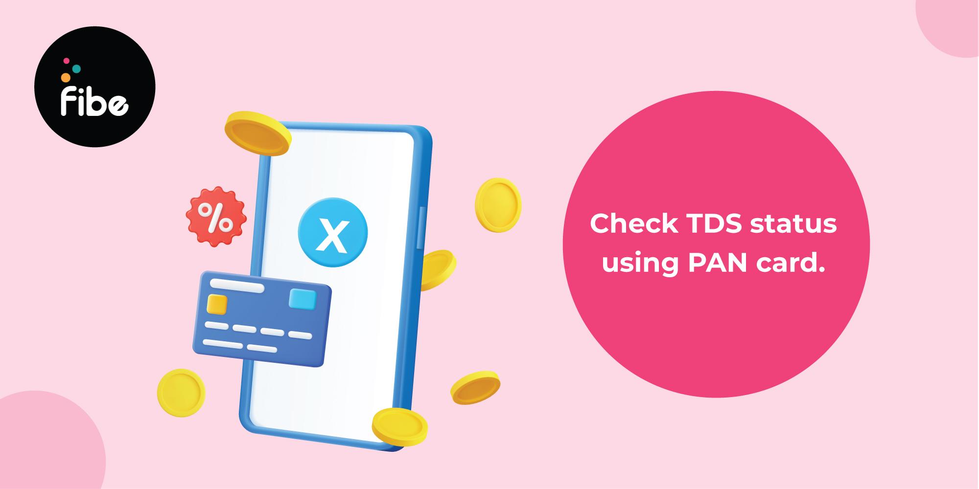 Check TDS Status Online with PAN Card