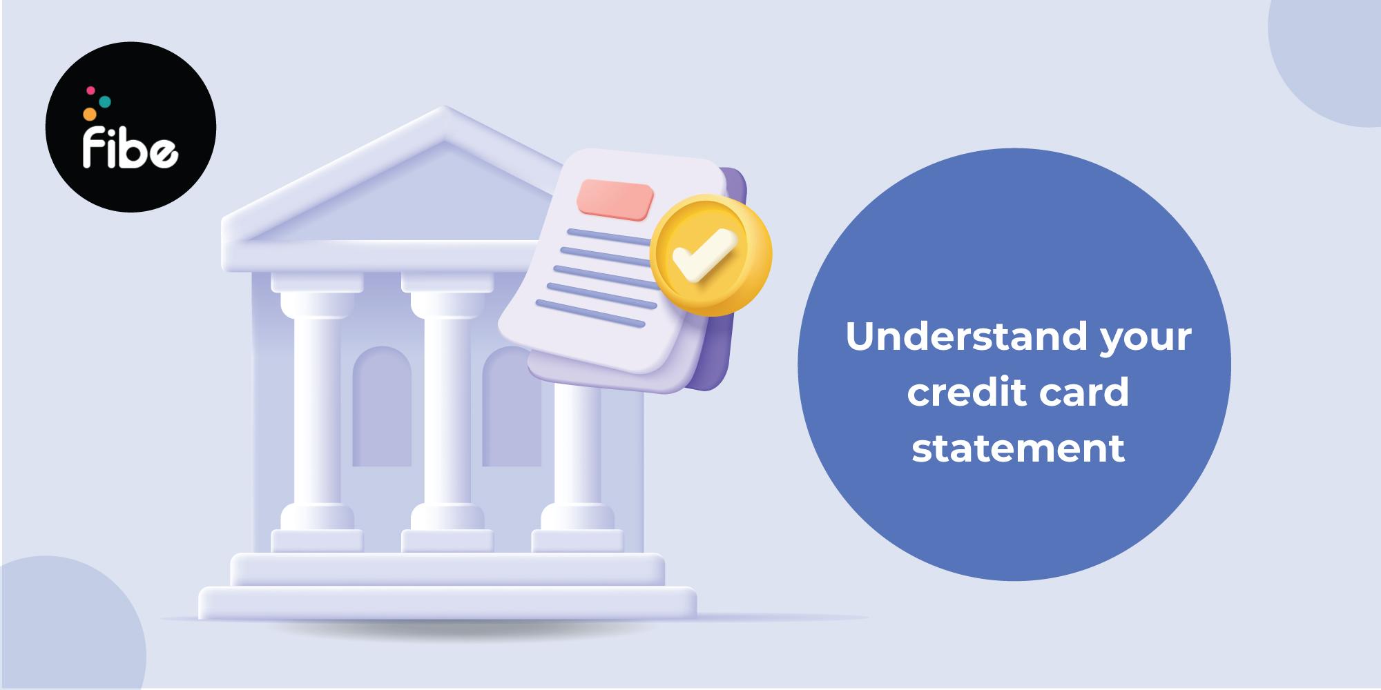 Credit Card Statements: What you need to know