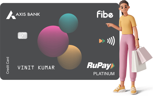Fibe Axis Bank Numberless Credit Card 