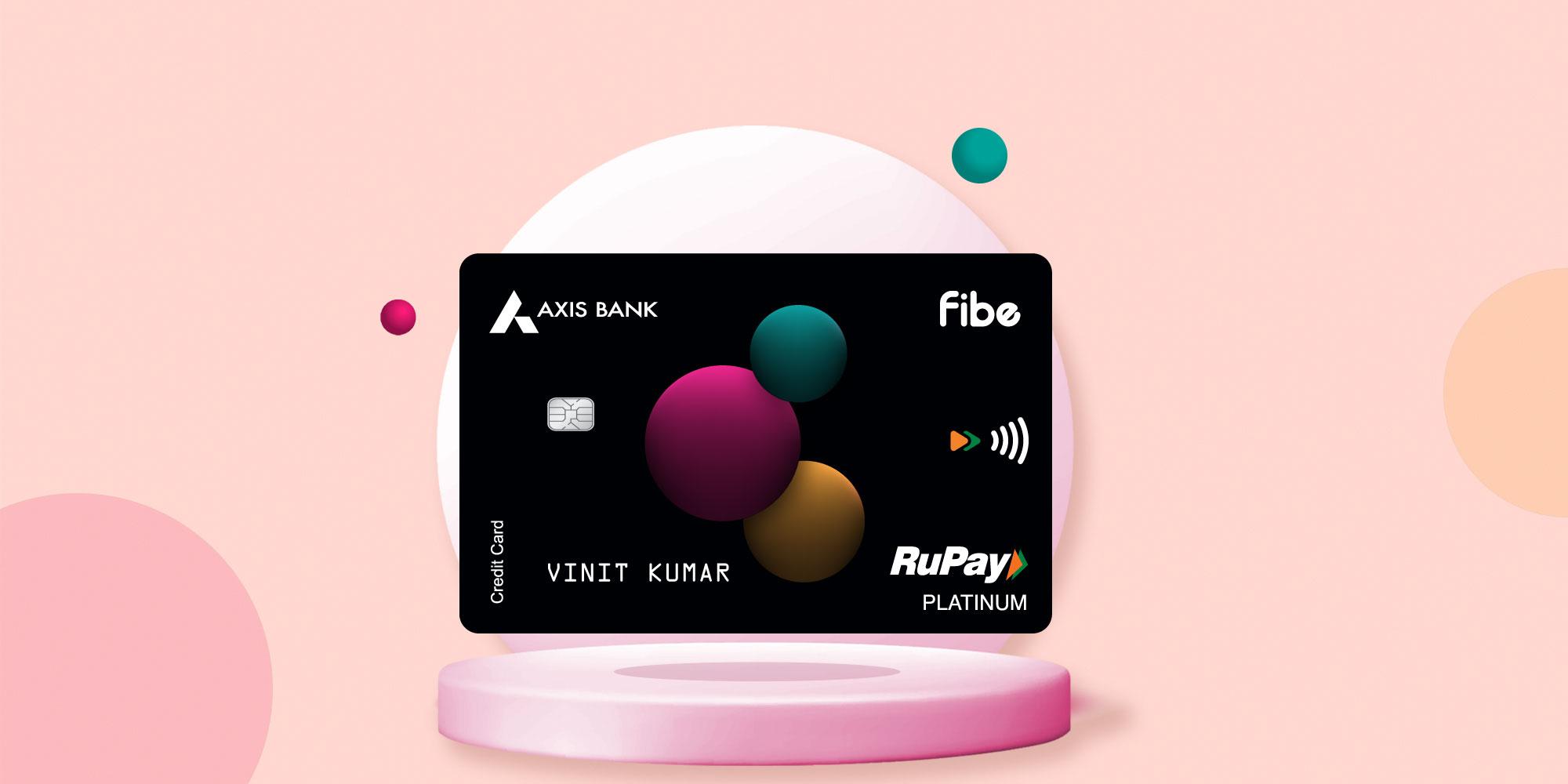 A comprehensive guide on the new Fibe Axis Bank Credit Card on UPI apps